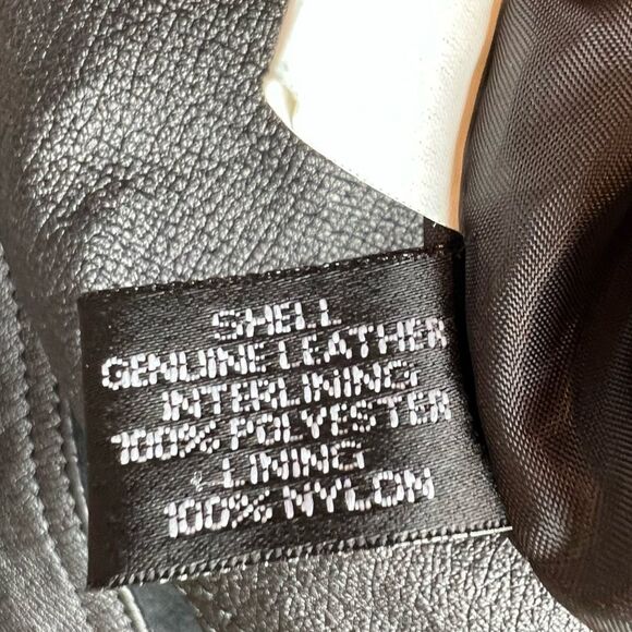 Vintage Greg Bell Leather 80’s Matrix Black Paisley Patchwork Long Trench Coat - Picture 8 of 16